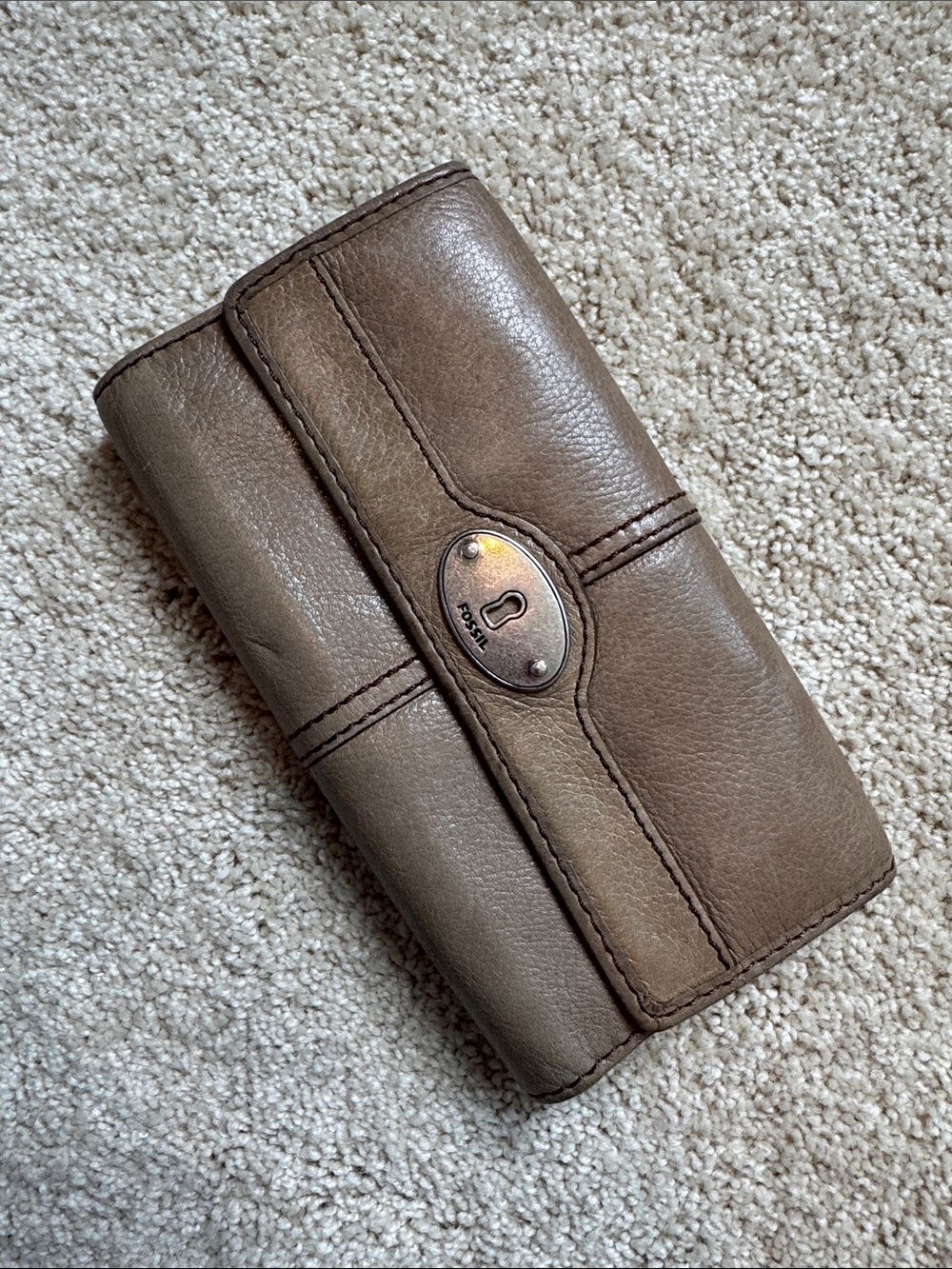 Vintage Fossil Leather Wallet
